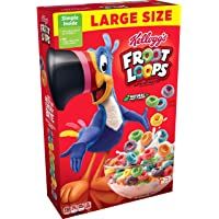 Kelloggs - Froot Loops LARGE SIZE (cereales americanos) - 1 x 417 gramos